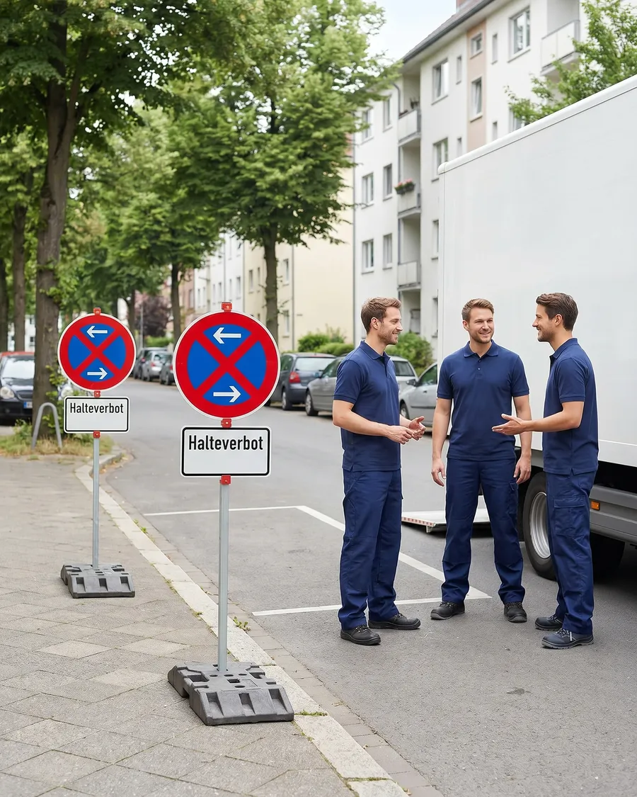 Rechtzeitig reservierter Stellplatz
